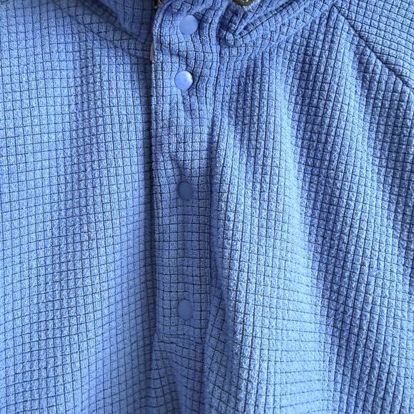 Outdoor Research Women's XL Blue Sweater Trail Mix Waffle Knit Athleisure Trails - Picture 4 of 15